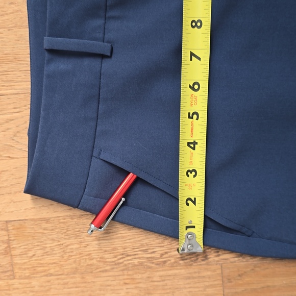 WORTHINGTON BRAND WOMEN'S PETITE PLUS SIZE BLUE DRESS PANTS TROUSERS SIZE 18P - Picture 7 of 12